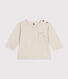 T-shirt met lange mouwen van dunne jersey voor baby's