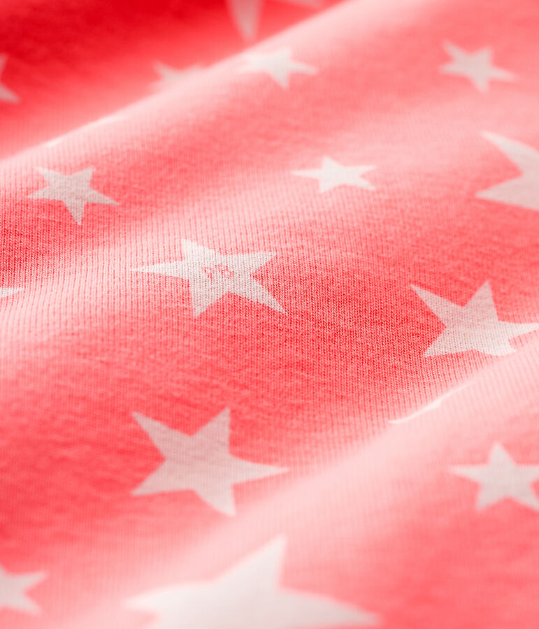 Gigoteuse &agrave; &eacute;toiles b&eacute;b&eacute; en coton orange/blanc