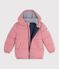 Doudoune enfant unie rose