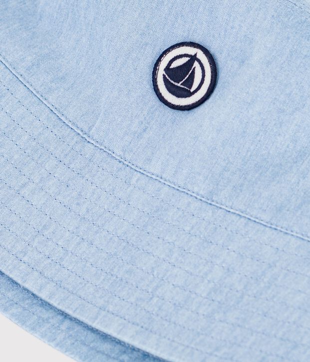 Vissershoedje voor kinderen van denim blauw