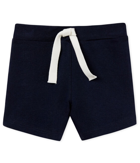 Effen short voor babyjongens blauw SMOKING