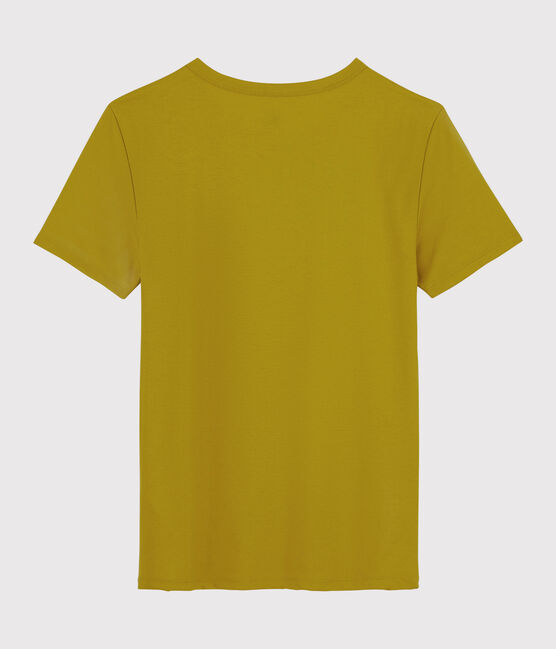Tee shirt coton Sea island femme vert BAMBOO
