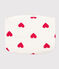 Pochette Cœurs wit MARSHMALLOW/rood TERKUIT