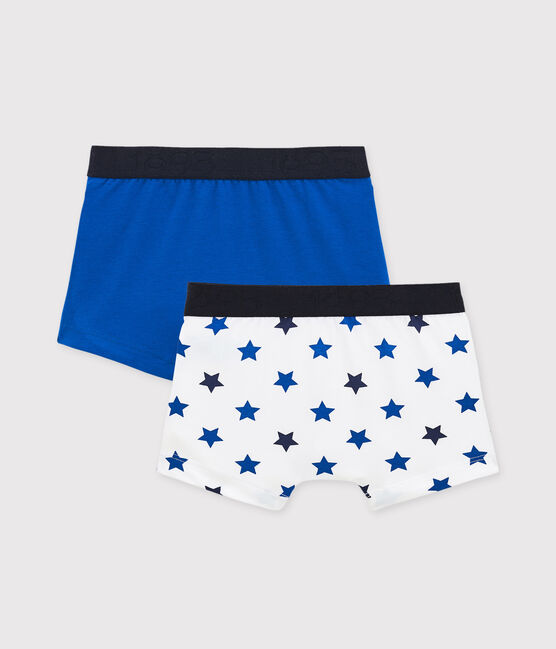 Lot de 2 boxers garçon blanc LOT