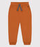 Pantalon de jogging en molleton enfant fille / garçon marron ECUREUIL