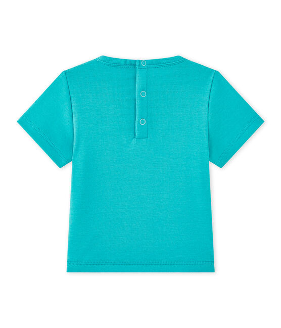 T-shirt bébé garçon manches courtes vert Verger