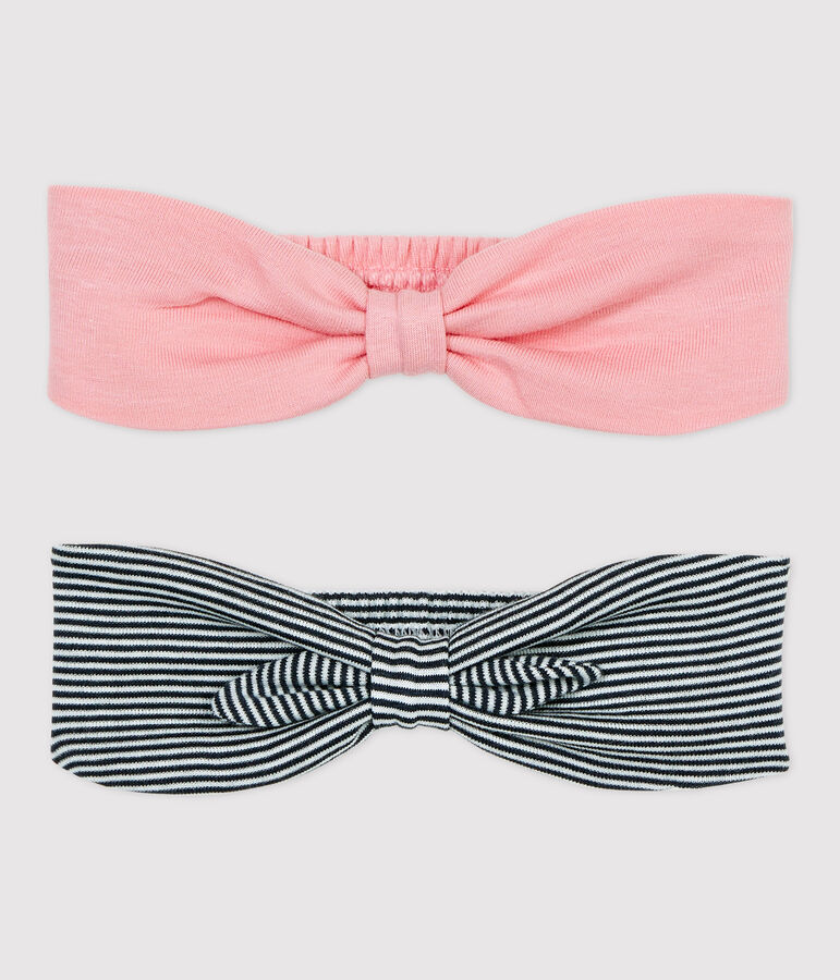 Set van 2 babyhaarbanden. multicouleur