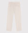 Pantalon regular en serge de coton enfant garçon beige FETA