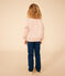 Sweatshirt en molleton enfant fille rose SALINE
