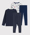 Lot de 2 pyjamas petit garçon en coton variante 1