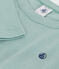 T-shirt met lange mouwen van ribstof voor jongens/meisjes groen PAUL