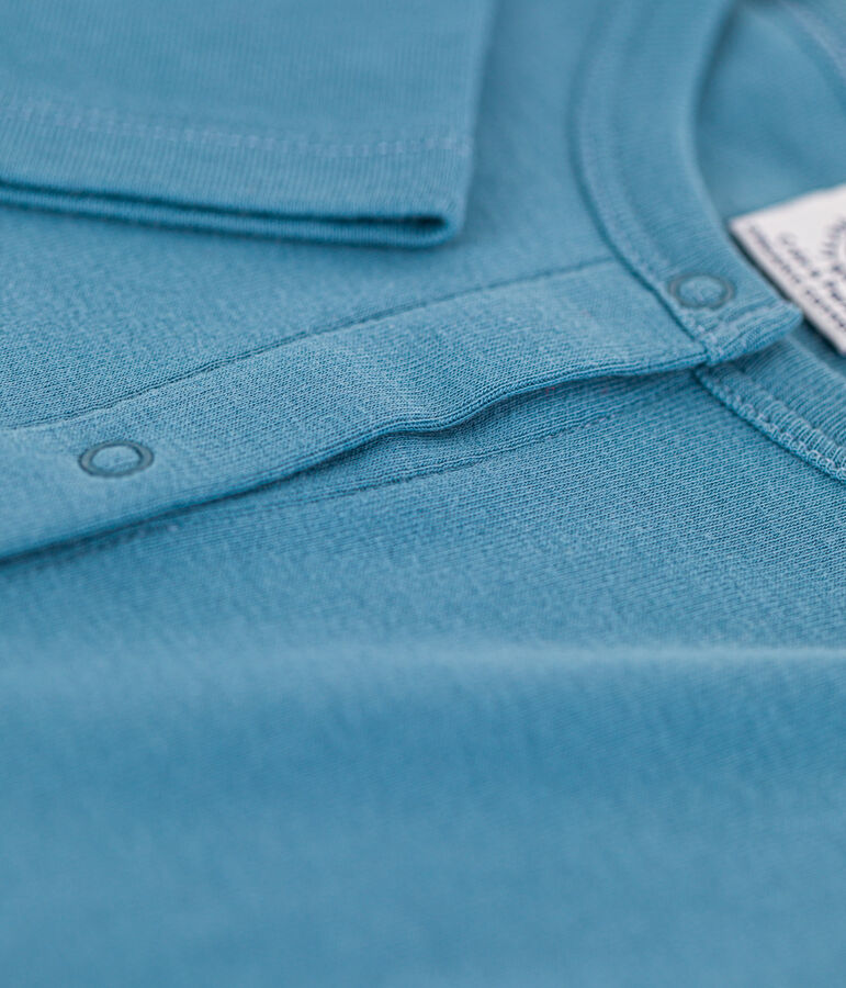 Vest voor meisjes in katoen blauw