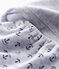 Pyjama bébé garçon gris POUSSIERE/blanc MULTICO