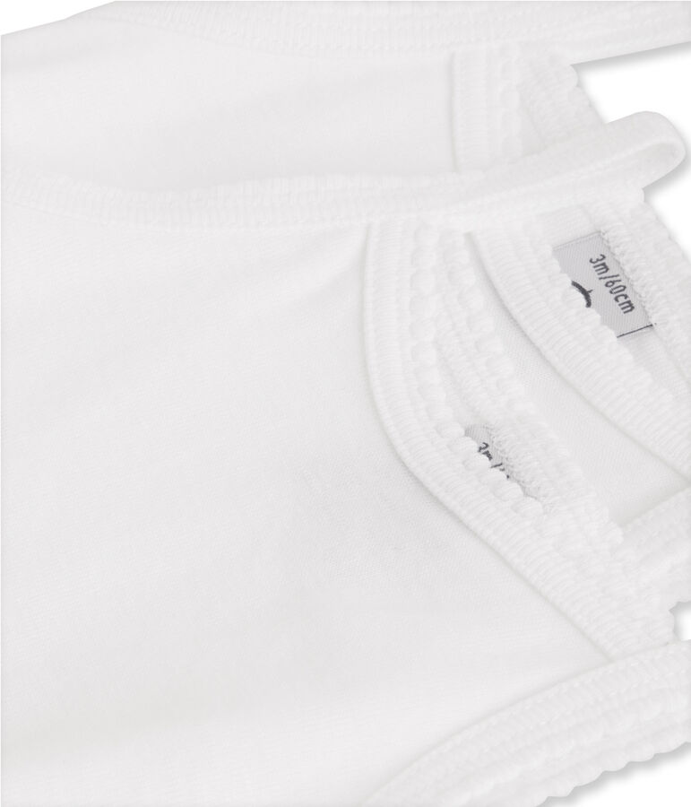 Duo rompertjes met bretels babymeisje variante 1