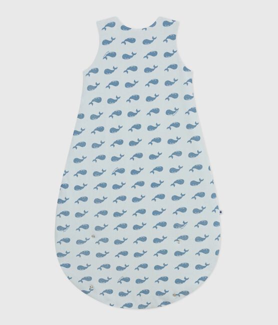 Gigoteuse bébé en velours imprimé baleine TOG 3 CO2/ ADRIATIC