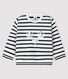 Sweatshirt bébé fille en molleton