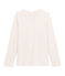 Tee-shirt Manches longues mileraies blanc MARSHMALLOW/rose COPPER