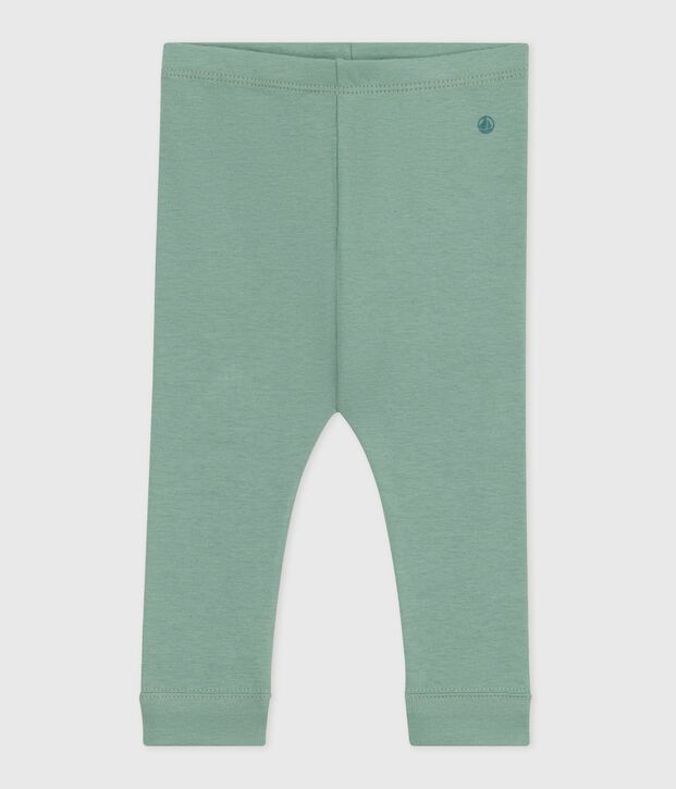 Effen katoenen babylegging groen