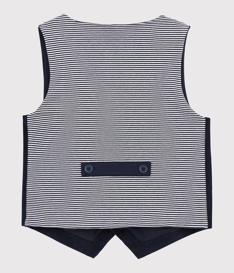 Gilet enfant gar&ccedil;on bleu