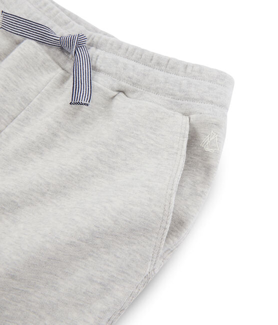 Pantalon en jersey enfant garçon gris POUSSIERE CHINE