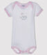Body manches courtes bébé fille