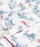 Pyjama enfant en coton boutonn&eacute; imprim&eacute; Paris blanc/multicouleur