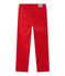 Pantalon garçon en gabardine rouge FROUFROU