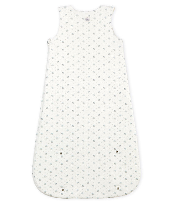 Uniseks trappelzak met print wit MARSHMALLOW/wit MULTICO