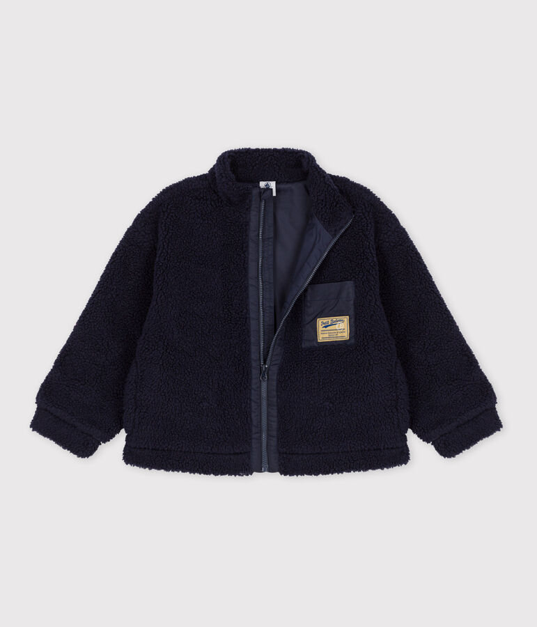 Sherpa kinderjas blauw