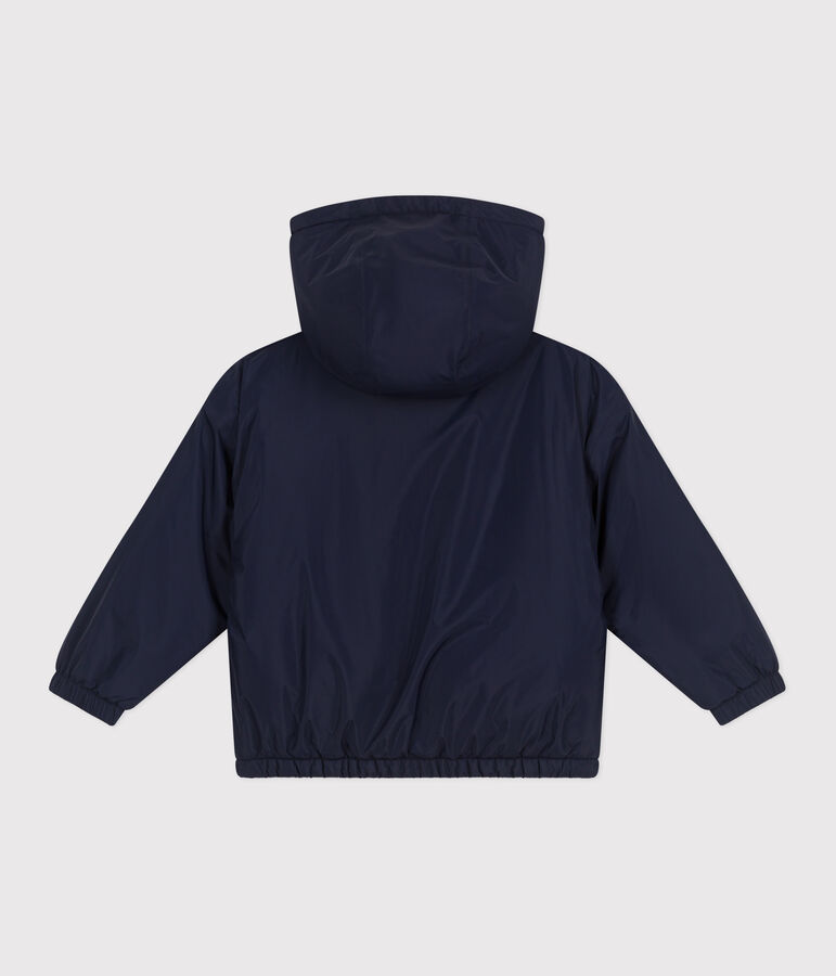 Windjack met fleece voor jongens blauw