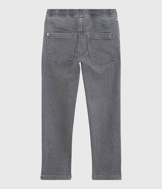 Pantalon denim responsable regular enfant garçon gris GRIS