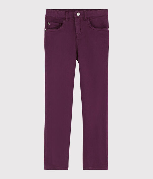 Jongensbroek kinderen purper