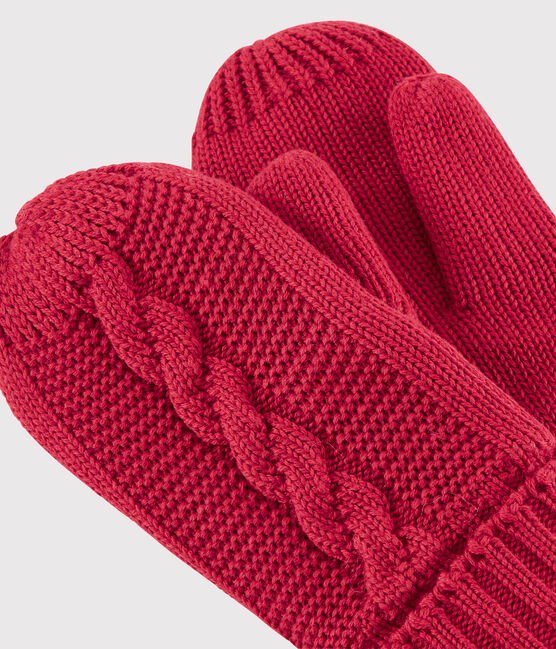 Meisjes/jongens wanten rood TERKUIT