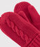 Meisjes/jongens wanten rood TERKUIT