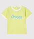 Tee-shirt manches courtes bébé garçon