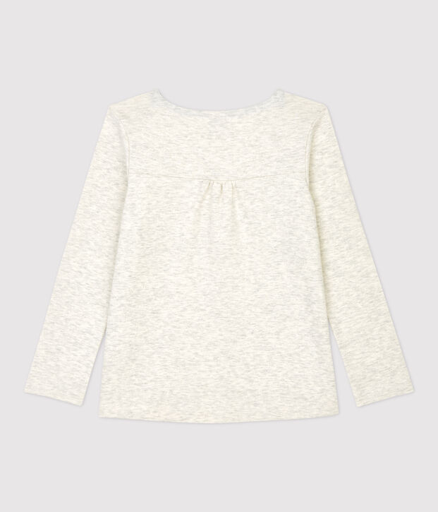 Katoenen meisjes t-shirt met lange mouwen MONTELIMAR CHINE