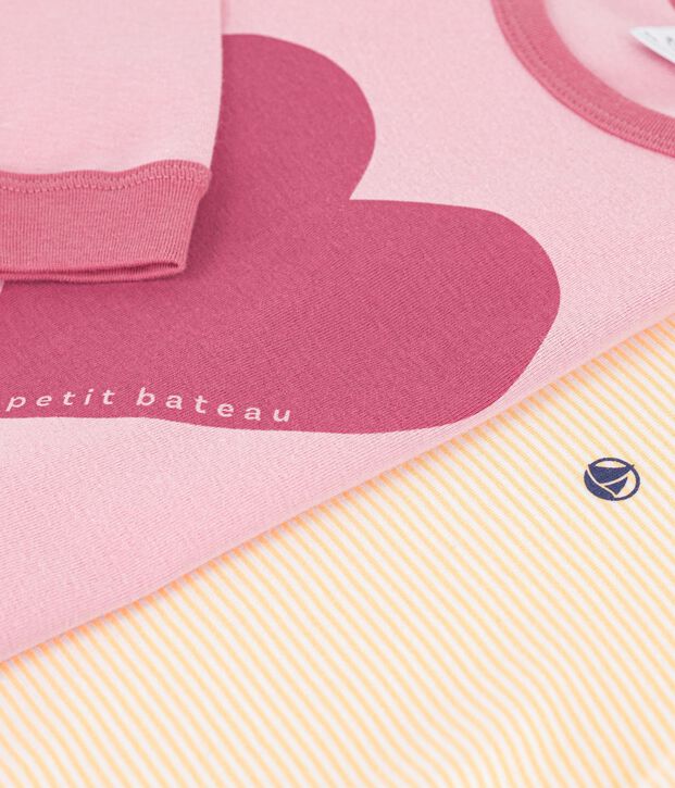 Lot de pyjamas enfant en coton imprim&eacute; multicouleur