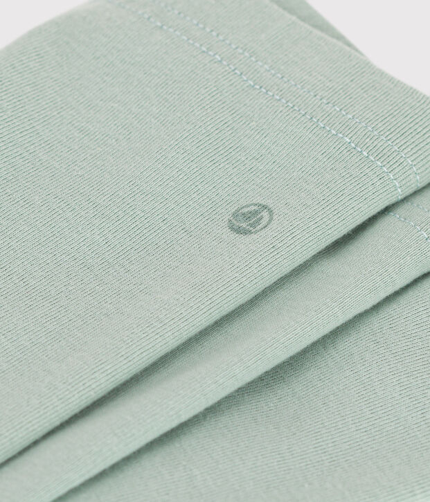 Katoenen legging voor baby's groen