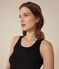 Débardeur l'Iconique en coton femme noir BLACK