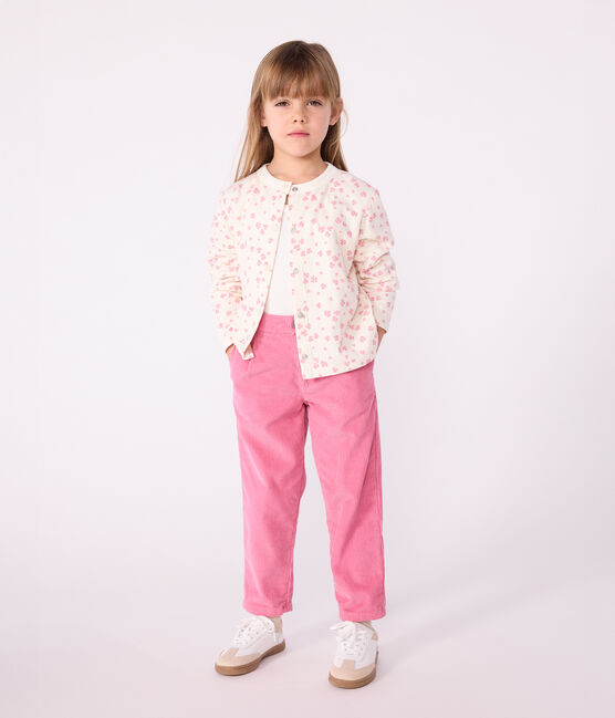 Katoenen cardigan met print voor kinderen MILK/ MULTICO