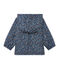 blouson à capuche bébé fille imprimé bleu SMOKING/blanc MULTICO