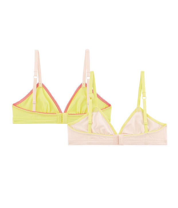 Set van 2 beha's meisjes multicouleur