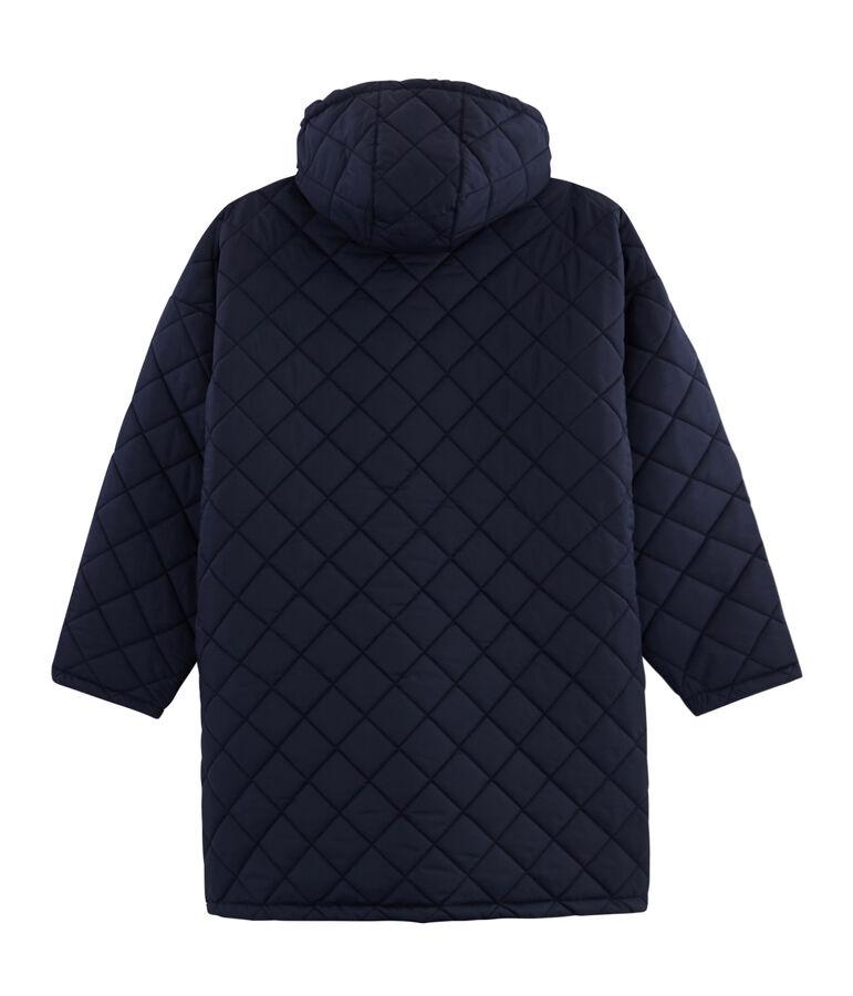 Coupe vent chaud long mixte bleu SMOKING