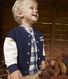 Teddy in molton voor baby's