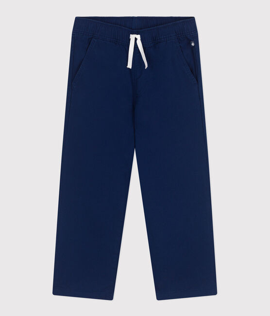 Katoenen kinderbroek blauw MEDIEVAL