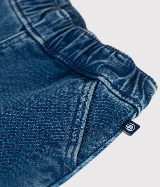 Jean en denim bébé bleu BLEU DELAVE