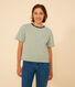 LE BOXY, gestreept T-shirt voor dames in katoen 