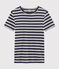 Iconisch damesshirt blauw SMOKING/grijs BELUGA