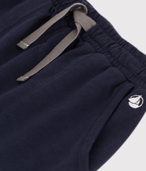 Short van gevlamde jerseystof voor meisjes SMOKING