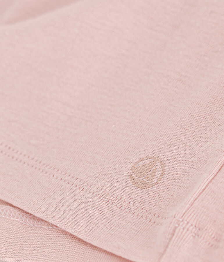 Tee-shirt en coton enfant fille rose